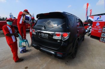 Layanan pengisian BBM Pertamina