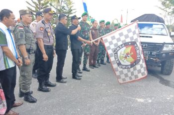 Logistik Pilkada Gumas sudah mulai didistribusikan