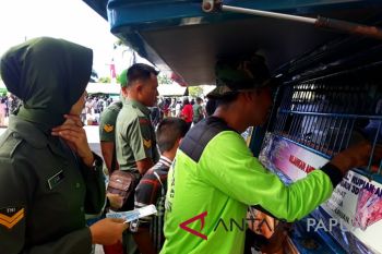 Kodam XVII/Cenderawasih gelar pasar murah