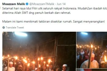 Negara sahabat ucapkan selamat Idul Fitri