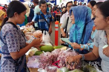 BI Papua gelar pasar murah non tunai