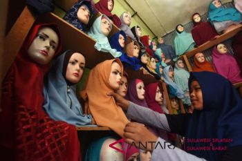 Permintaan jilbab meningkat