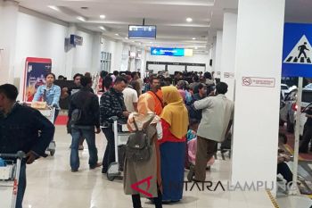 Jumlah penumpang di Bandara Radin Inten II Lampung turun