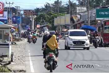 Arus lalu lintas di Pasaman Barat ramai lancar