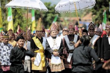 Ridho Ficardo Halalbihalal dengan Saibatin Pesawaran