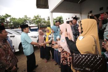 Ridho Ficardo Halalbihalal dengan Warga Punggur Lampung Tengah