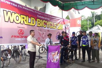 Komunitas Sepeda Palembang minta jalur khusus sepeda