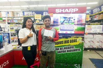 Aquos Big Goal Campaign Bagi Para Pecinta Bola