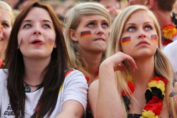 Kekalahan jerman berdampak luas bagi Suporter