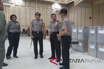 Tim Mabes Polri pantau situasi usai pemungutan suara Pilkada Mimika