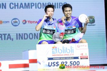 Tontowi/Liliyana pertahankan gekar Indonesia Terbuka