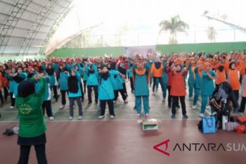BPJS-Kesehatan ajak warga senam rutin jaga kebugaran