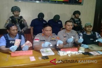 Polres Kotim tangkap dua tersangka pengedar sabu-sabu dalam sehari