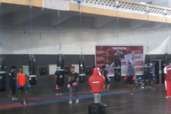 Puluhan pelajar dukung tim tinju Asian Games