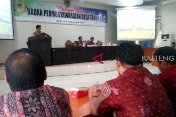 Bimtek untuk BPD dan kasi kecamatan se-Kabupaten Barut digelar