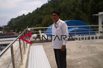 Peserta Konas pria PGI tiba di Sangihe