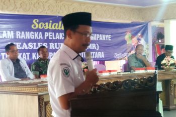 Pemkab Barut sosialisasi imunisasi Rubella