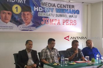 Tabulasi data 100 persen, HD-MY yakin menangi Pilgub Sumsel
