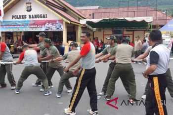 Danrem 132/Tadulako juga hadiri HUT Bhayangkara di Banggai