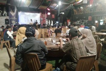 Polresta Palembang gelar Nobar Piala Dunia