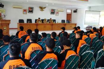 BPBD Tanah Datar beri pelatihan Satgas Siaga Bencana Nagari