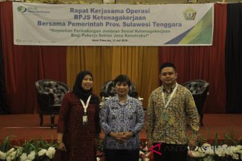 BPJS Ketenagakerjaan-Pemprov Sultra jalin KSO