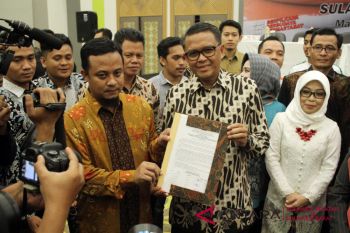 Nurdin Abdullah ditetapkan menjadi gubernur Sulsel terpilih