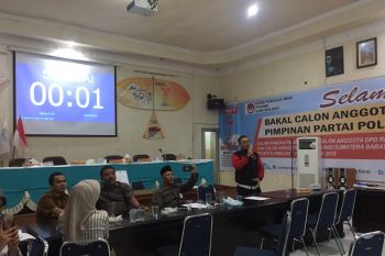 KPU Sumbar terima pendaftaran 25 calon anggota DPD