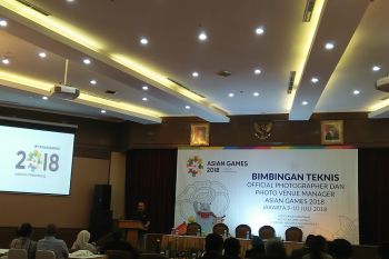 Sekjen Inasgoc beri arahan Asian Games pada jurnalis Antara