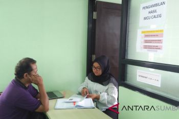 570 bakal calon legislatif ikuti tes kesehatan di RSUD Pariaman