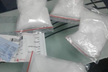 Empat pria bawa sabu diamankan  di Hang Nadim