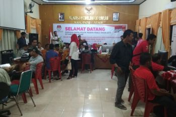 Hanya 14 dari 16 parpol daftarkan caleg ke KPU Agam