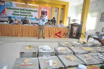 Rekapitulasi akhir pastikan Harno-Fitri unggul