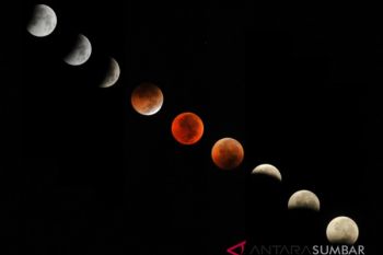 Warga dapat saksikan gerhana bulan total bertepatan Waisak