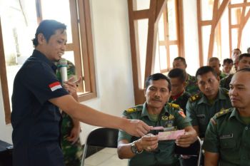 Sosialisasikan cinta rupiah, BI kali ini sasar TNI