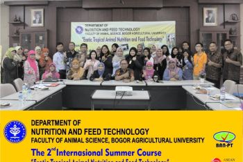 Mahasiswa dari Negeri Jiran Summer Course di  Fakultas Peternakan  IPB