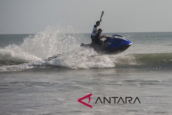 Torch Relay Asian Games di Kuta