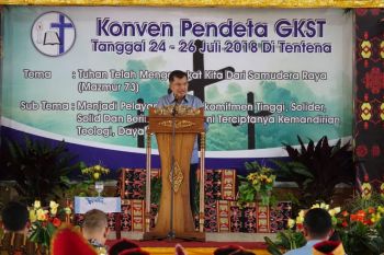 Sinode GKST apresiasi kehadiran Wapres pada Konven Pendeta (vidio)