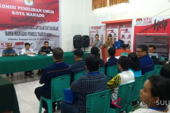 Dua Parpol ajukan berkas ke KPU Manado