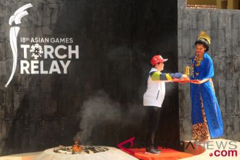 Procession to carry Mrapen flame for Asian Games torch commences