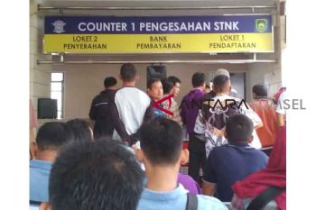 Penerimaan pajak kendaraan Sumsel capai Rp543 miliar