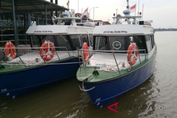 Empat bus air bantuan Kemenhub tiba di Palembang
