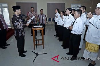 105 tenaga honorer dilantik menjadi PNS Boyolali