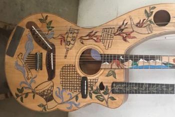 Guiharpulele, alat musik karya  I Wayan Tuges diminati dunia