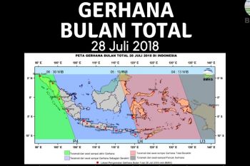 Besok ada gerhana bulan total