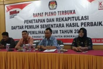 KPU Bengkalis Tetapan 368.364 DPSHP
