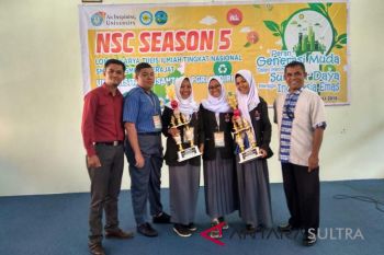SMAN Baubau juarai lomba karya ilmiah nasional