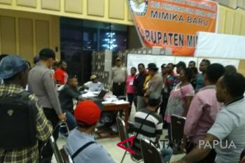 Rapat pleno rekapitulasi suara Pilkada Mimika molor