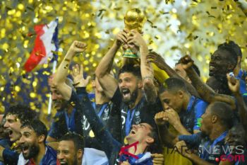 Prancis juarai Piala Dunia untuk kedua kalinya