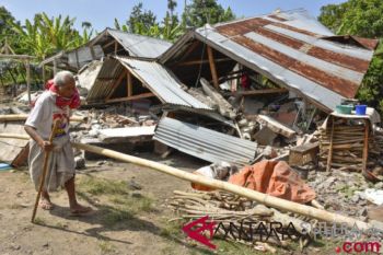 Presiden tinjau penanganan gempa Lombok